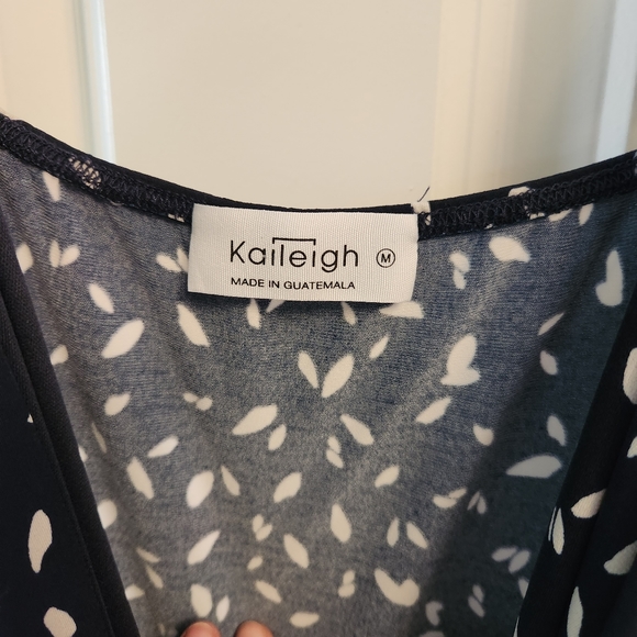 Navy Kaileigh Jumpsuit - Picture 2 of 5